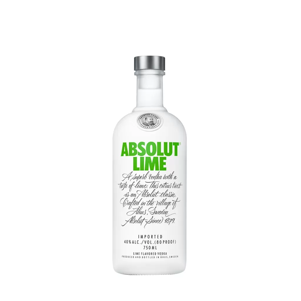 Vodka Absolut Lime 750ml.